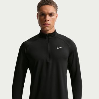Nike Mens Stride Dri-FIT Realtree Running Mid Layer in Black | IO8315-010