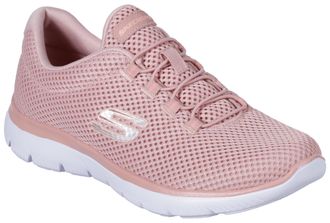 Skechers Slip-On Sneaker »Summits« Slipper, Freizeitschuh, Komfortschuh mit gepolstertem Schaftrand