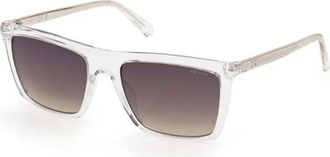 Guess Zonnebril - Heren - Zonnebrillen - Wit - 55 MM - Accessoires