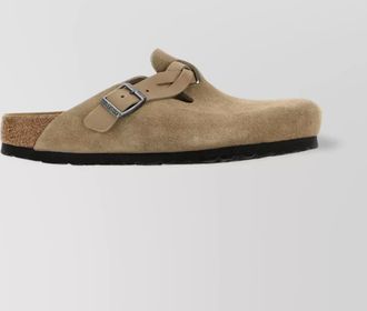 Birkenstock suede leather mules
