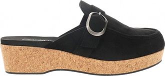 Corkys Footwear Womens All Get Out Slip On Mule Clogs In Black