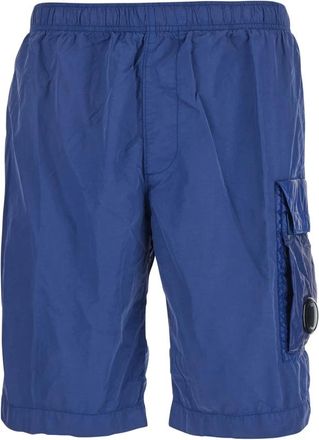 C.P. Company Hombre, Pantalones cortos, Azul, Talla: M