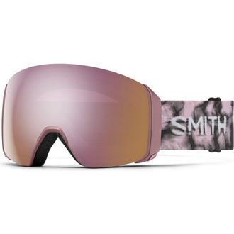 Smith 4D MAG XL ChromaPop Snow Goggles in Dusk Portal /Rose Gold at Nordstrom