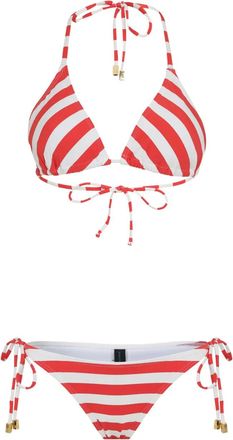 Lygia & Nanny Maya striped bikini - Red