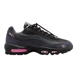 Nike Fitness, Heren, Veelkleurig, 41 EU, Air Max 95 SP Corteiz Pink Beam Sneakers