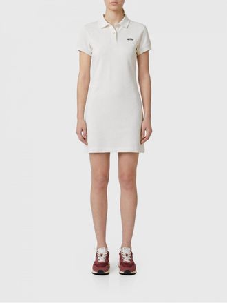 Autry Cotton Polo Dress With Logo