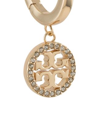 Tory Burch Miller Pav&eacute; Drop Earrings - Gold