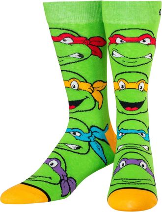 Odd Sox Odd Sox Unisex Turtle Boys Teenage Mutant Ninja Turtles Socks Green