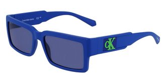Calvin Klein Jeans CKJ23623S 400 Mens Sunglasses Blue Size 57