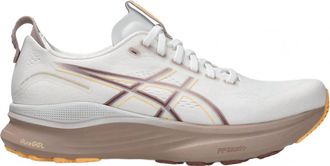 Asics Womens Gel Kayano 32 Shoe In White/orange Glow