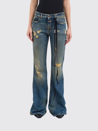 Ann Demeulemeester Jeans flared Ann Demeulemeester in denim distressed