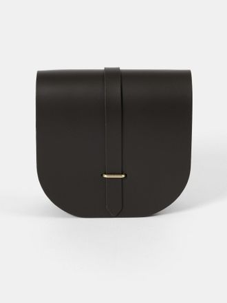 The Cambridge Satchel Company The Saddle Bag - Dark Brown