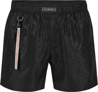 Iceberg Boxer Zwemshorts - Heren - Strandmode - Zwart - XL - Badmode