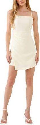 endless rose Square Neck Minidress in Ivory at Nordstrom Rack, Size X-Small