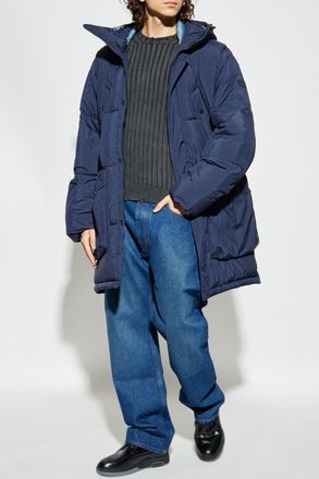 Paul Smith Insulated Jacket With Hood, Mens, Navy Blue