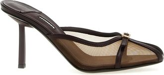 Le Silla Mules Vittoria 80mm - Marrone