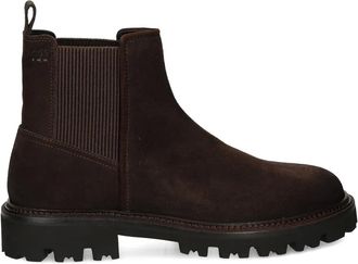 BOSS Julyo suède laarzen - Bruin