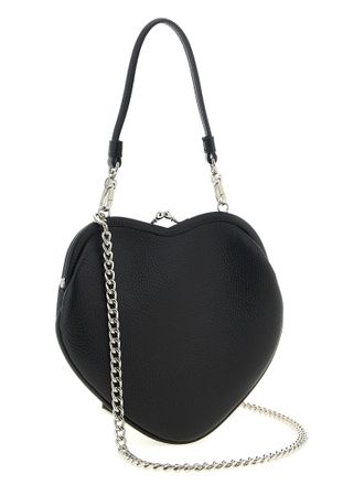 Vivienne Westwood Belle Heart Top Handle Bag - Black