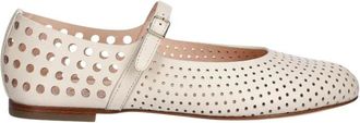AGL Milly Ballerinas - Dames - Ballerinas - Beige - 40 EU - Leer - Schoenen