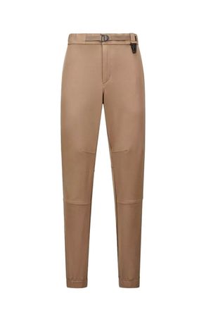 Moncler WOMENS CUFFED TROUSERS Size: M, colour: BEIGE