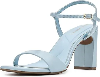 Anne Klein Beata Womens Sandals Light Blue : 7.5 M, Faux Leather