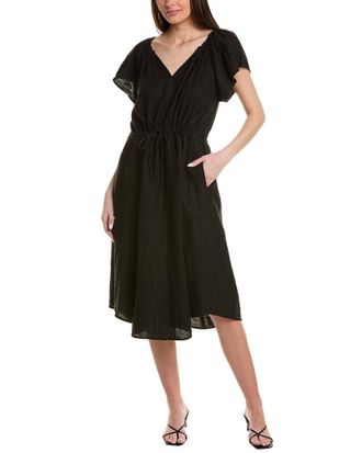 Velvet Velvet By Graham & Spencer Pepper Linen Maxi Dress