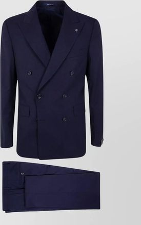 Tagliatore bruce mens suit double breasted notch lapel