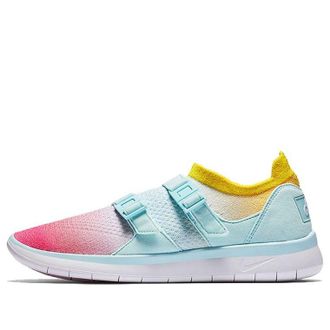 Nike (WMNS) Nike Air Sock Racer Ultra Flyknit Racer Pink Glacier Blue 896447-100