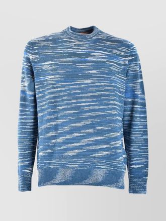 Missoni cashmere striped intarsia-knit crew-neck jumper