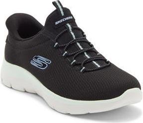 Skechers Summits Swift Step Sneaker in Black/Teal at Nordstrom Rack, Size 8.5