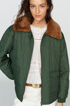 The Great. The Reversible Quilted Jacket