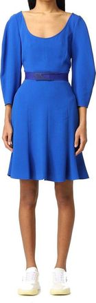 Stella McCartney Womens Blue Viscose Casual Dress