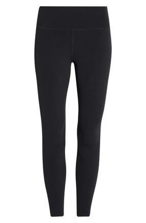 SPLITS59 Dual High Waist Airweight 7/8 Leggings in Black/White at Nordstrom, Size X-Small