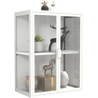 ebuy24 Ebuy24 - Estuche De Cristal Vcm Colgante Estuche De Cristal Con Vidrio De Seguridad Esg Dimensiones Aprox. Al. 80 X An. 60 X P. 35 Cm Gabinete Colgant