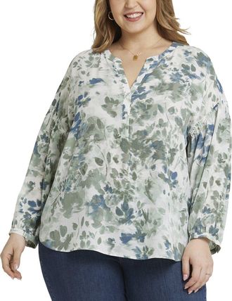 NYDJ Plus Paulina Peasant