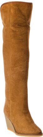 Isabel Marant Tilin Suede Over-The-Knee Boot