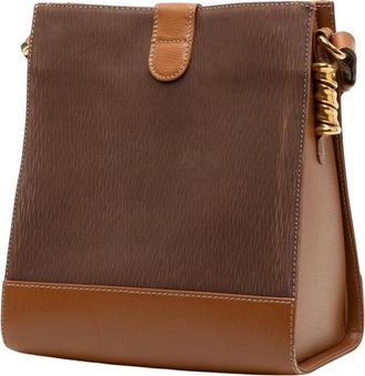 Loewe Pre-owned Leren Schoudertas - Dames - Vintage Schoudertas - Bruin - ONE Size - Leer - Vintage
