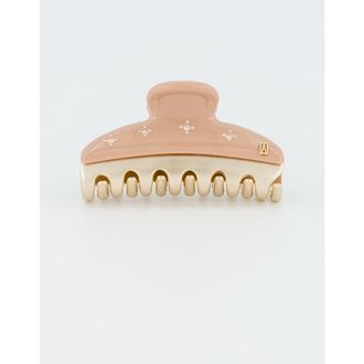 Alexandre de Paris Vendome Etoile Medium Swarovski Crystal Embellished Hair Clip in Beige at Nordstrom