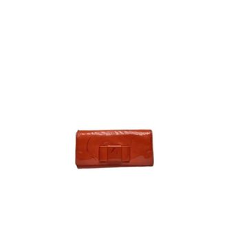 Miu Miu Portafoglio in pelle Pre-owned - - Pre-owned - Donna - Arancione - ONE SIZE