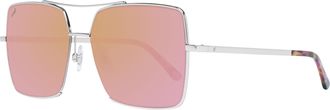 Web Eyewear Womens Web Sunglasses WE0210 16Z 57 - Silver