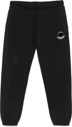 Moncler Pantaloni sportivi con applicazione - Nero