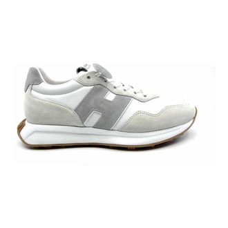 Hogan H601 Sneakers - Heren - Sneakers - Grijs - 42 EU - Leer - Schoenen
