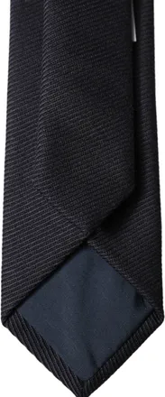 Dolce & Gabbana Solid Silk Necktie - Black