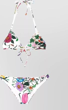 Gucci floral-print bikini set
