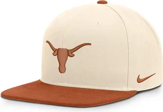 Nike Texas Campus Prep Nike Mens Dri-FIT College Adjustable Hat in Brown | NC120C39TXE-TRY