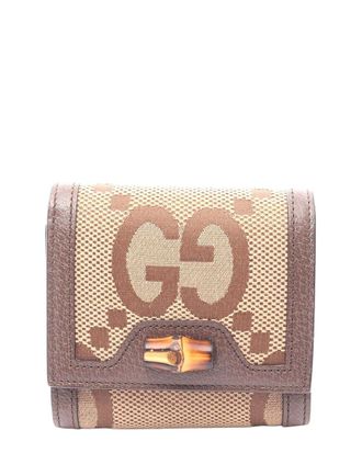 Gucci Bamboo Jumbo Gg Wallet (Authentic Pre-Loved)
