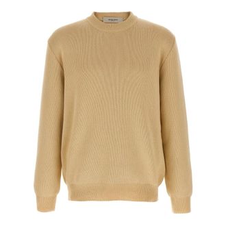 Golden Goose Heren, Truien, Beige, Maat: XL Katoen