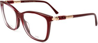 Jimmy Choo London Womens 54 mm Red Opticals