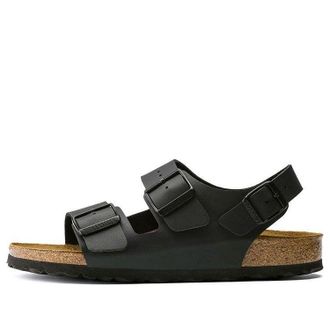 Birkenstock Milano Birko-Flor Dark Brown 34791