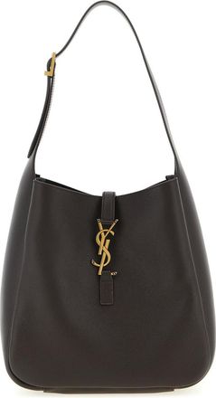 Saint Laurent Brown Le 5 A 7 Small Shoulder Bag